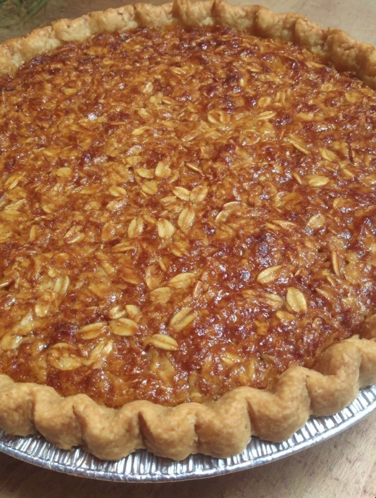 Classic Amish Oatmeal Pie