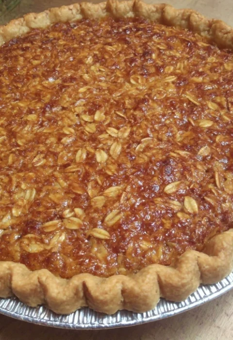 Classic Amish Oatmeal Pie