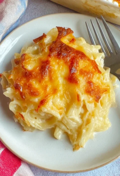 Classic Diner Noodles Romanoff