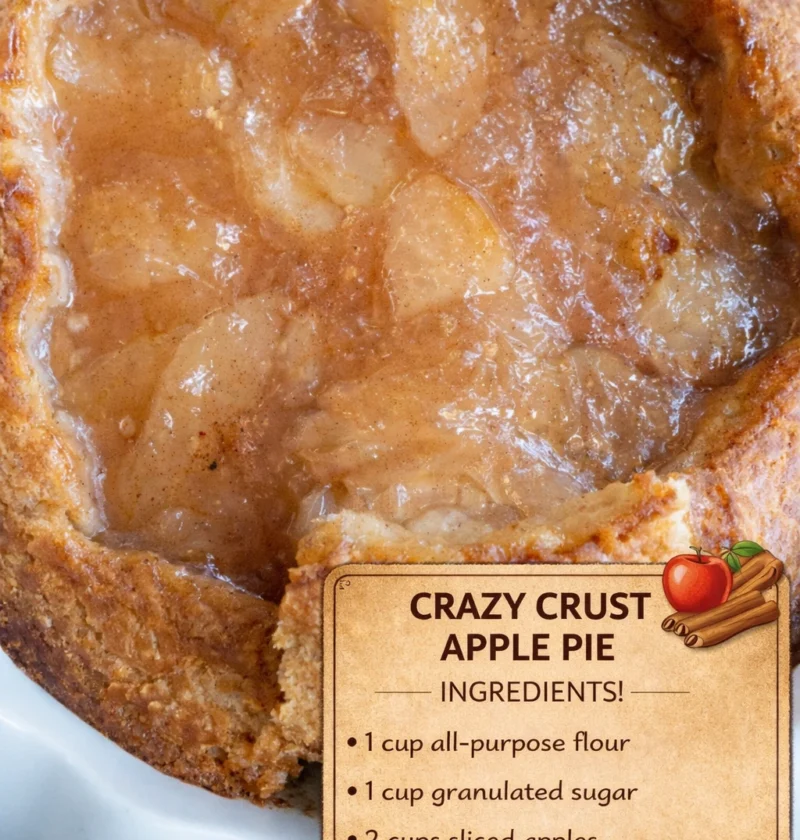 Crazy Crust Apple Pie