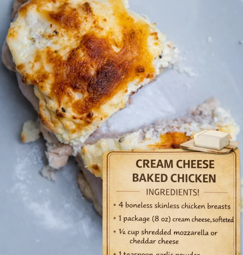 Cream Cheese Baked Chicken