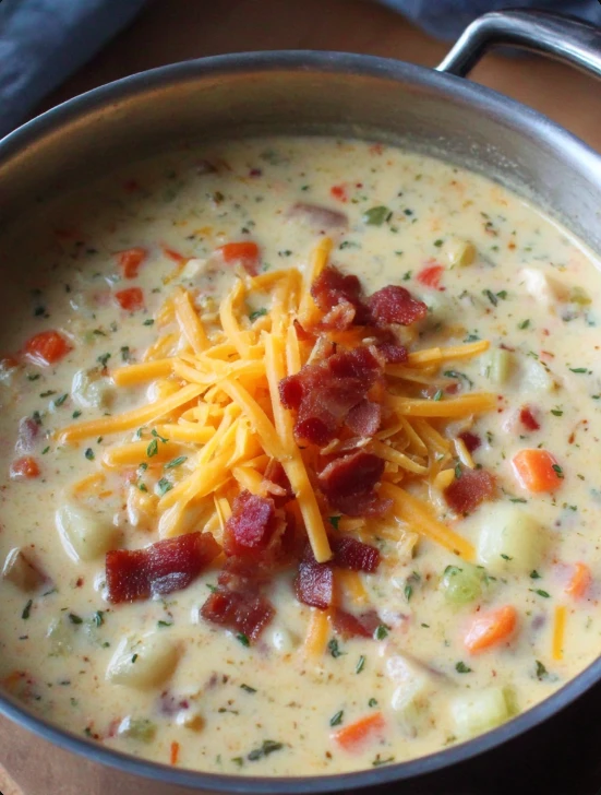 Creamy Chicken & Potato Soup