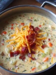Creamy Chicken & Potato Soup