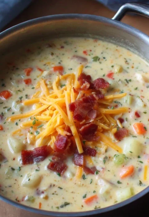 Creamy Chicken Potato Soup