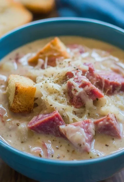 Creamy Reuben Soup