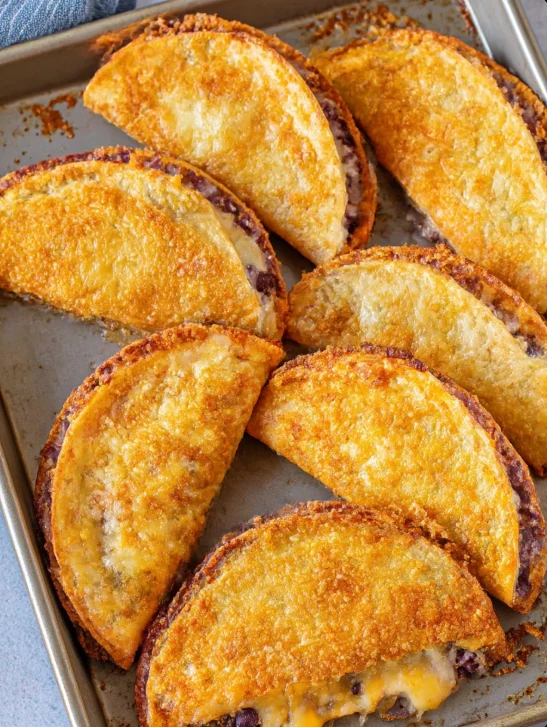 Crispy Black Bean Tacos