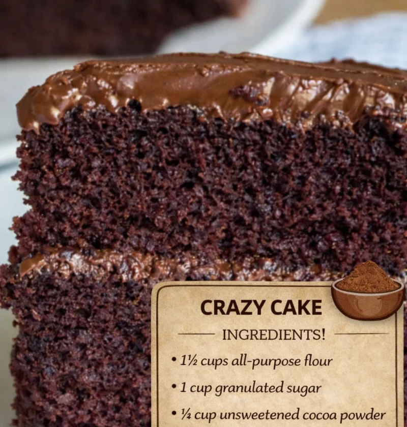 Familyfavorite Homemade Crazy Cake