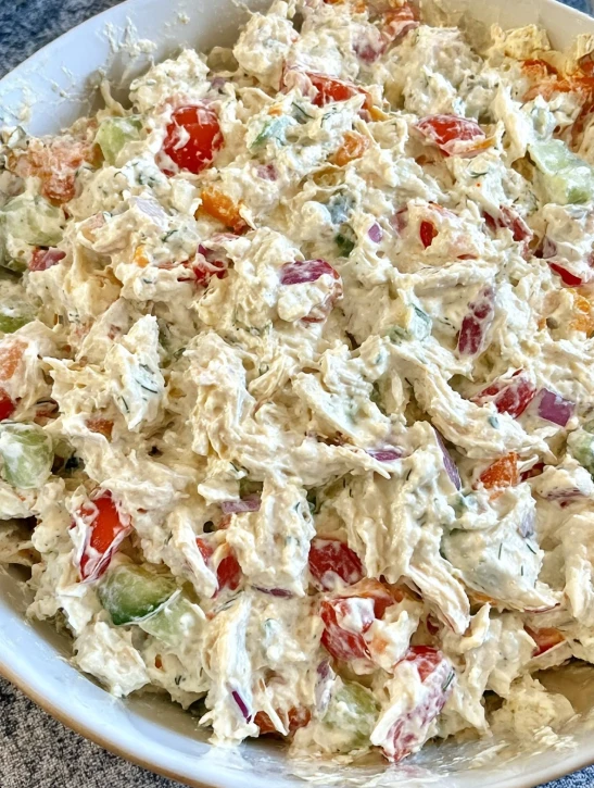 Feta Chicken Salad