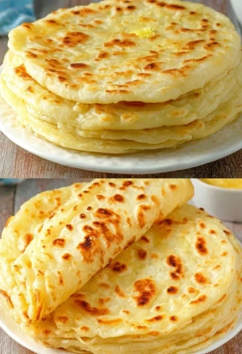 Fluffy Turkish Bread Bazlama