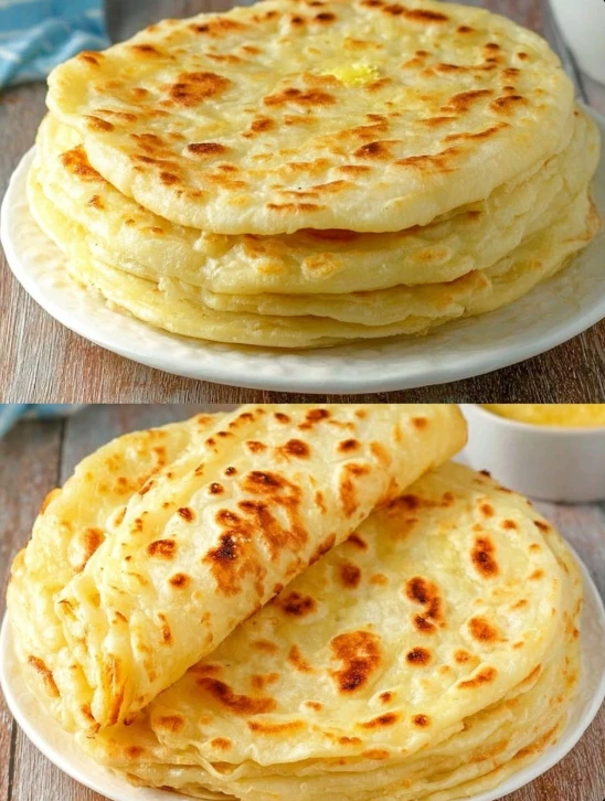 Fluffy Turkish Bread Bazlama