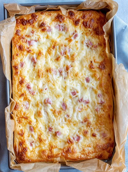 Greek Ham and Cheese Pie