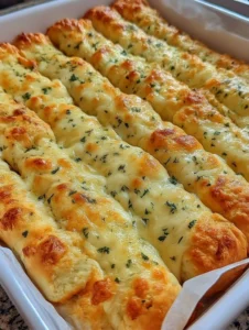 Homemade Cheesy Garlic Breadstick
