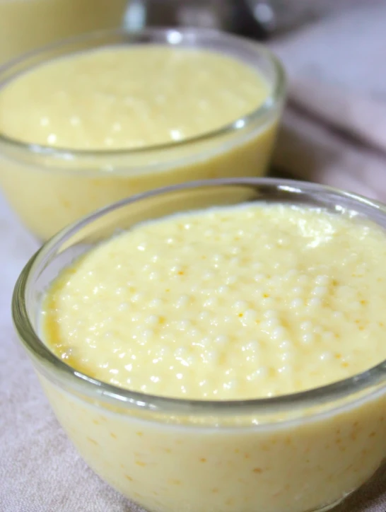 Homemade Tapioca Pudding