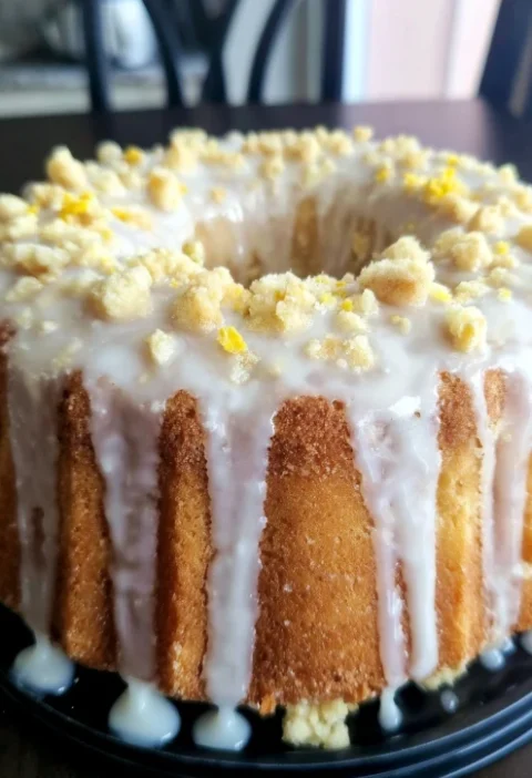 Lemon Crunch Pound Cake