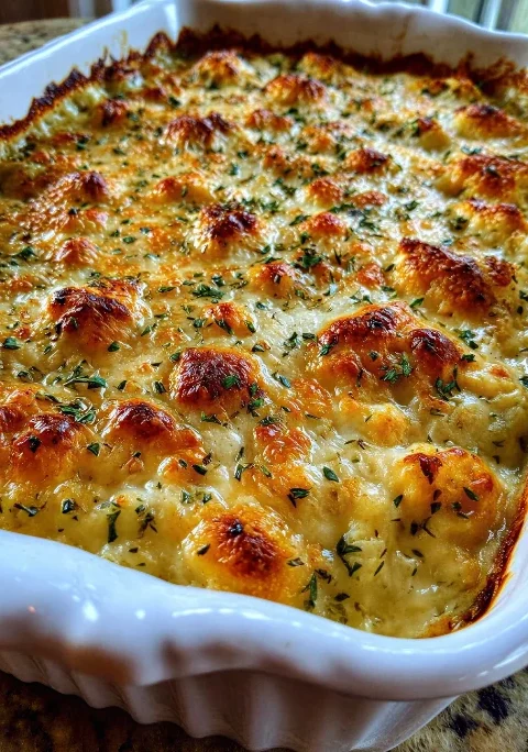Lowcarb 5ingredient Cheesy Zucchini Bake