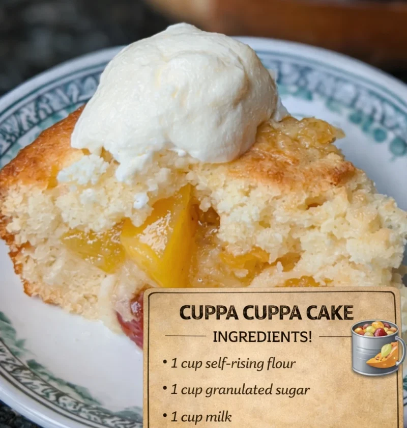 Oldfashioned Cuppa Cake