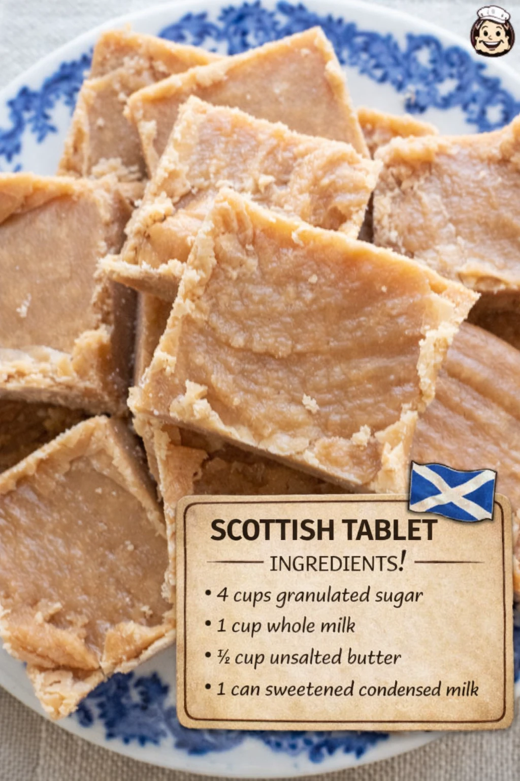 Old-Fashioned Family Scottish Tablet