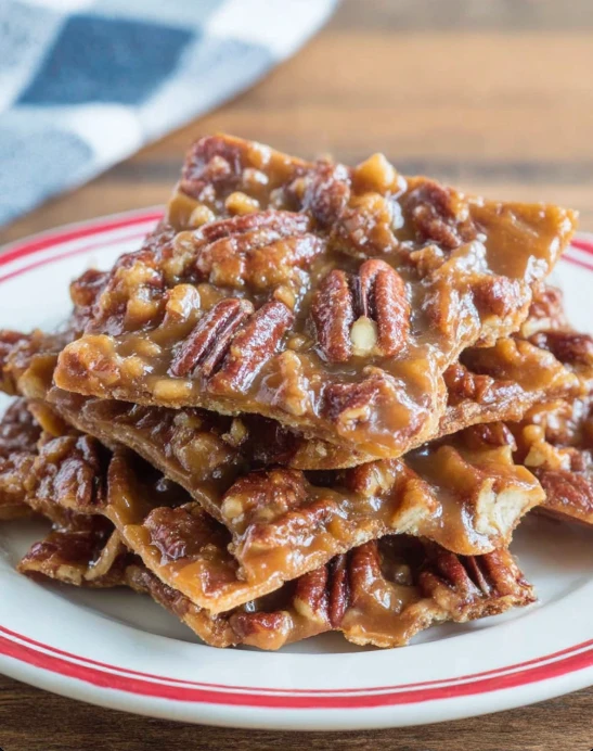 Old-Fashioned Pecan Pie Bark