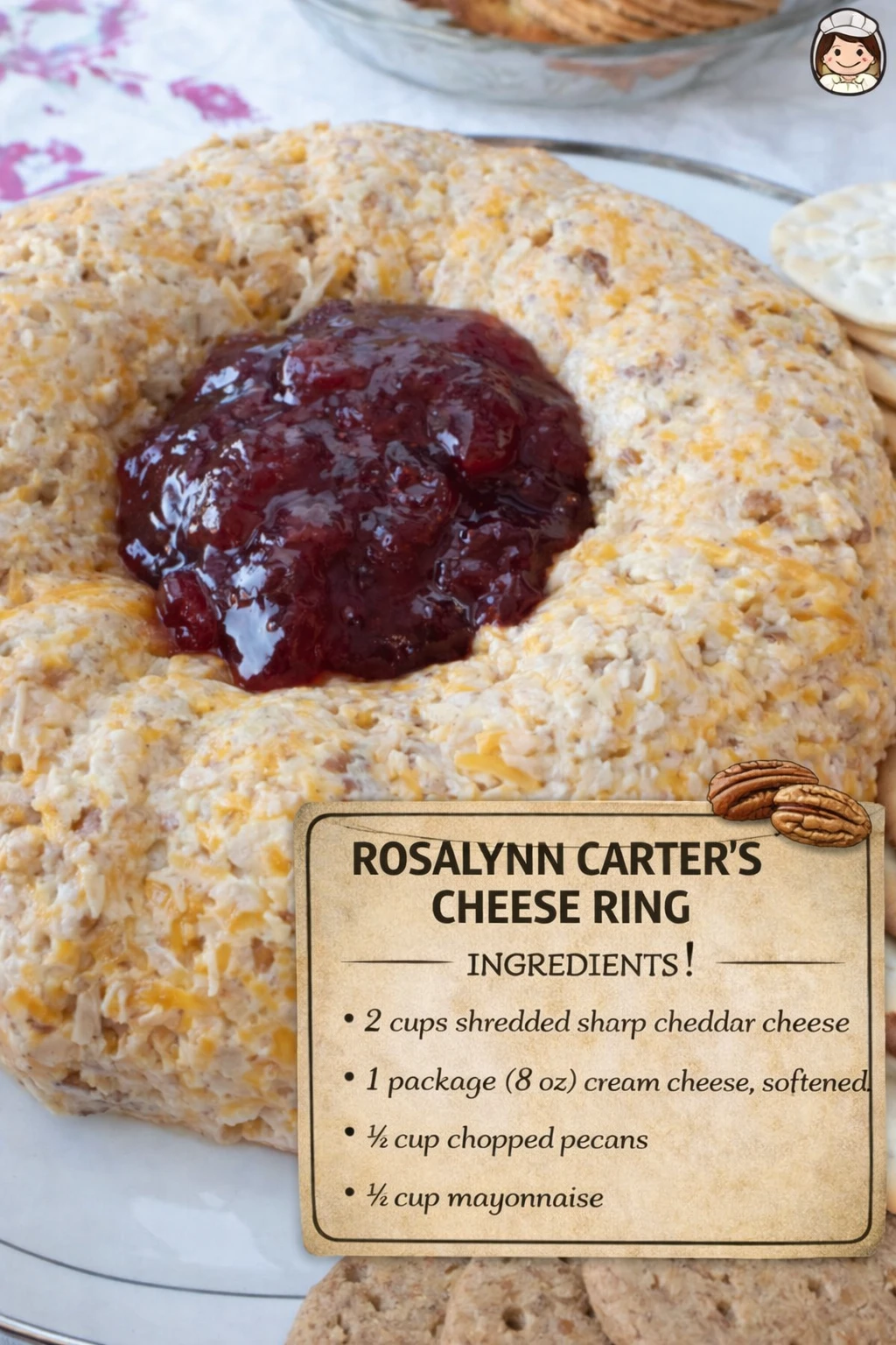 Rosalynn Carter’s Cheese Ring