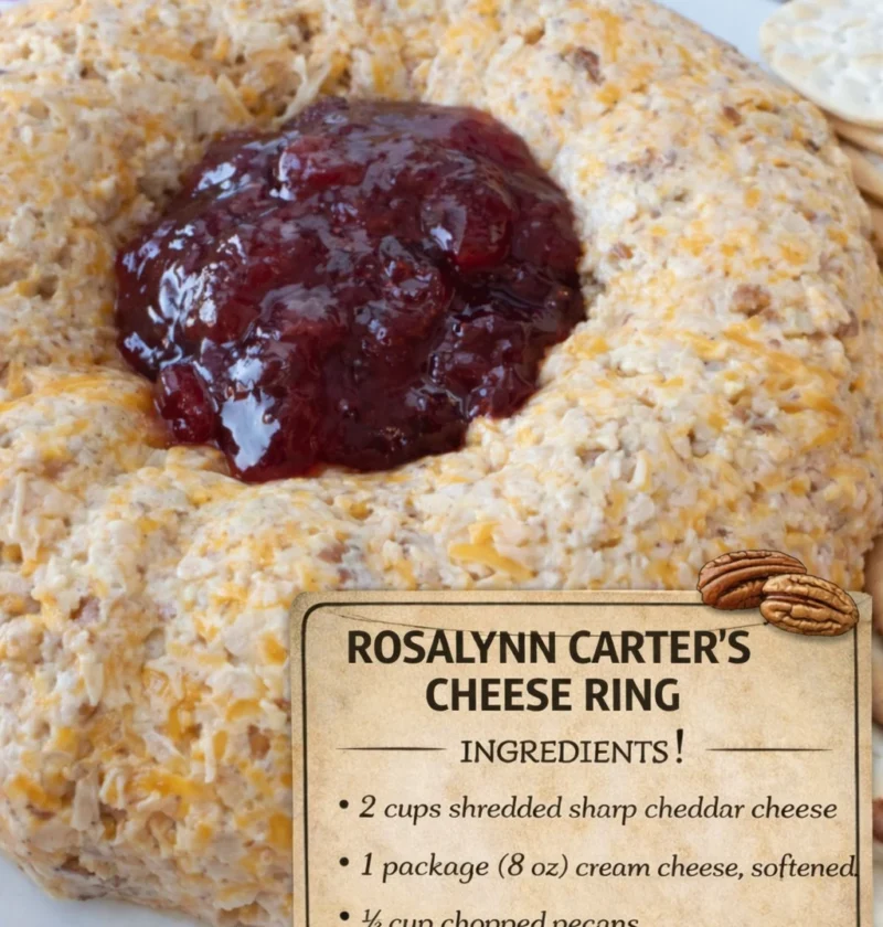 Rosalynn Carters Cheese Ring