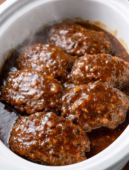 Slow Cooker 4-Ingredient Poor Man’s Steak