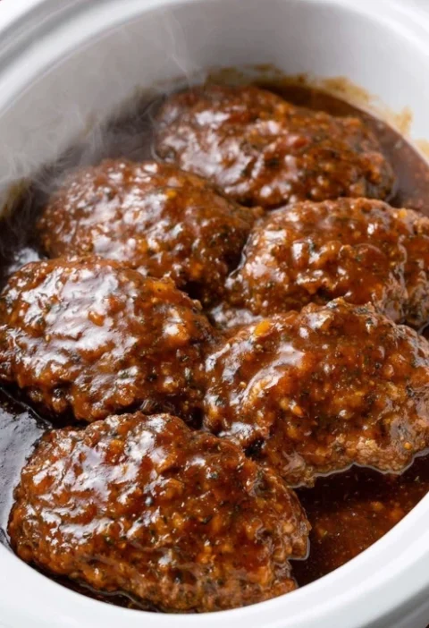 Slow Cooker 4ingredient Poor Mans Steak