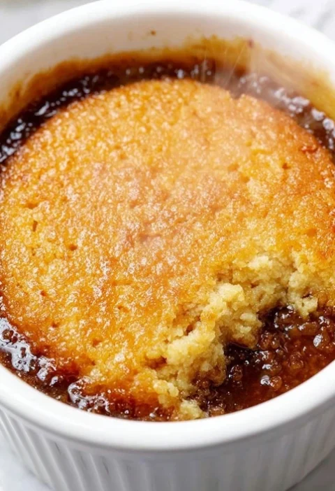 Slow Cooker 5ingredient Butterscotch Sponge Pudding