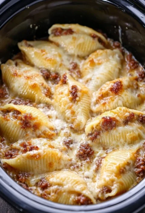 Slow Cooker Pierogi Kielbasa Casserole