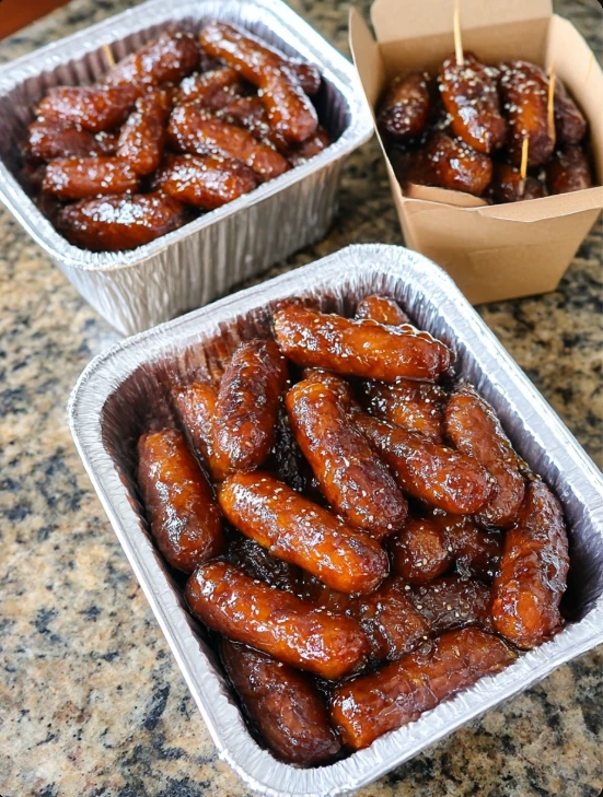 Southern Honey Mustard Lil Smokies Made Cocktail Sausages