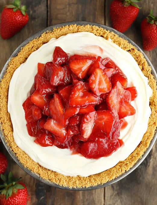 Strawberry Cream Cheese Pie