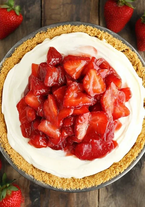 Strawberry Cream Cheese Pie