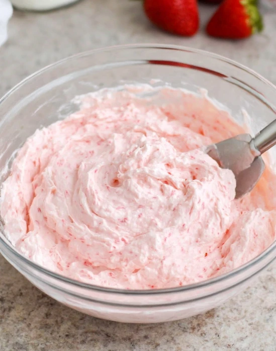 Strawberry Marshmallow Frosting