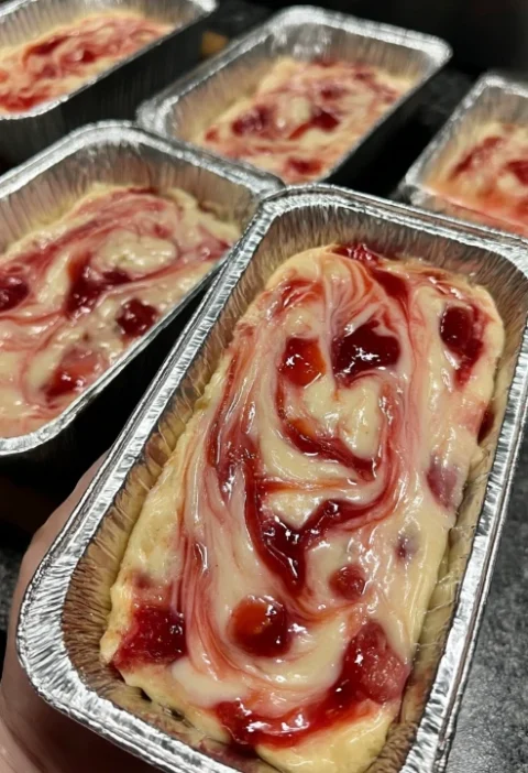 Strawberry Swirl Loaf