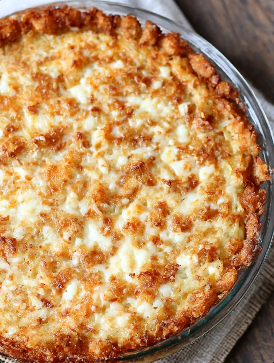 Tater Tot Crust Quiche