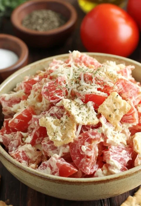 Tomato Cracker Salad