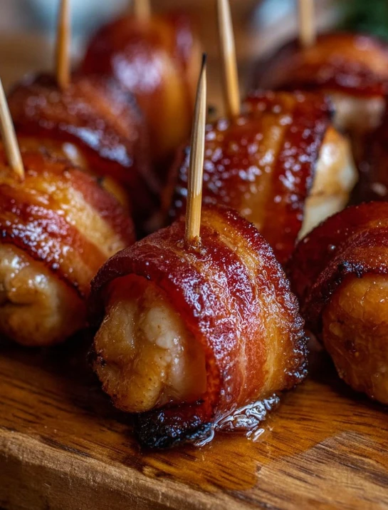 Bacon-wrapped Water Chestnuts