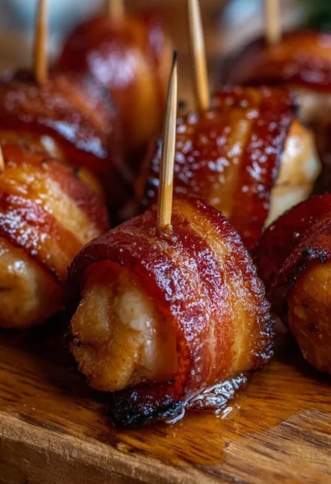 Baconwrapped Water Chestnuts