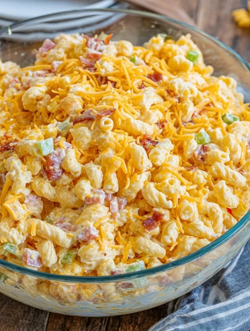 Cheddar & Sour Cream Pasta Salad