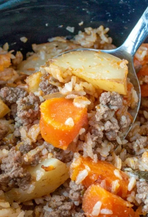 Crockpot Kitchen Sink Casserole