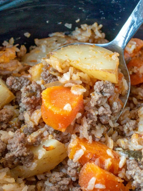 Crockpot Kitchen Sink Casserole