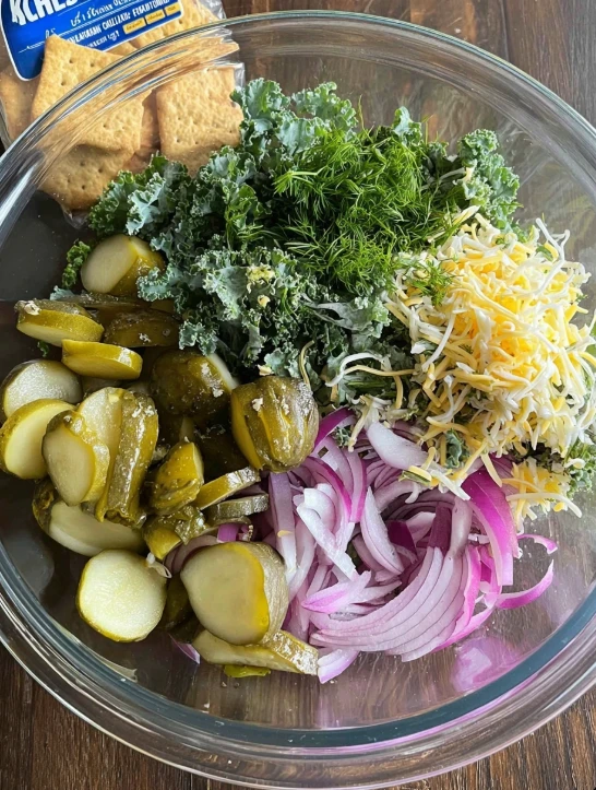Dill Pickle Salad