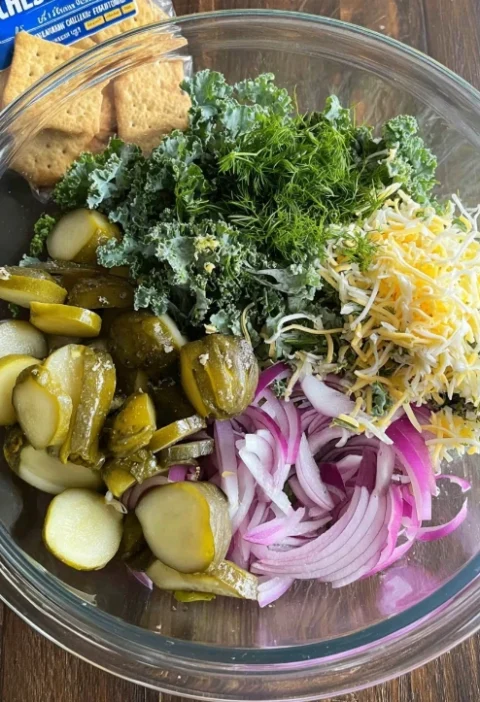 Dill Pickle Salad