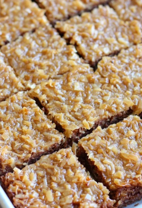 German Chocolate Sheet Cake