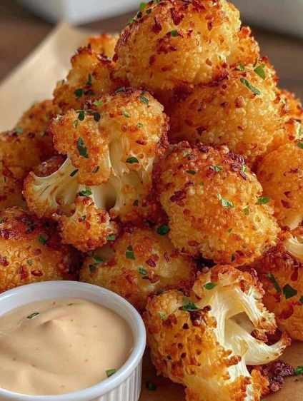 Golden Crispy Cauliflower Bites