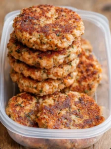 Low Carb 3-Ingredient Salmon Patties