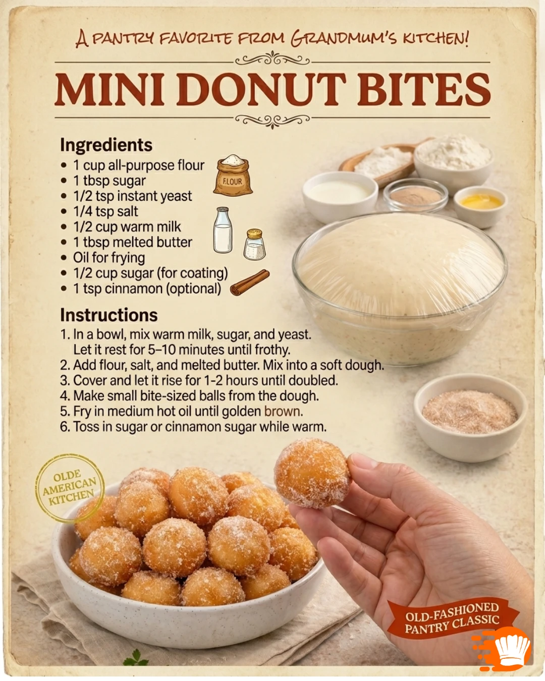 Mini Donut Bites