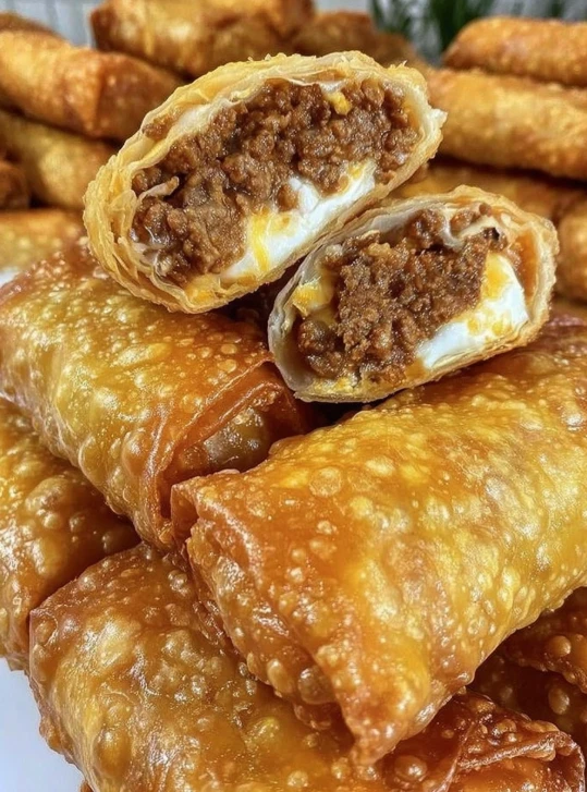 Nacho Egg Rolls