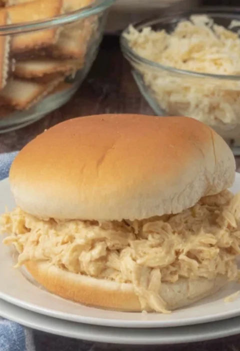 Ohio Shredded Chicken Sandwiches