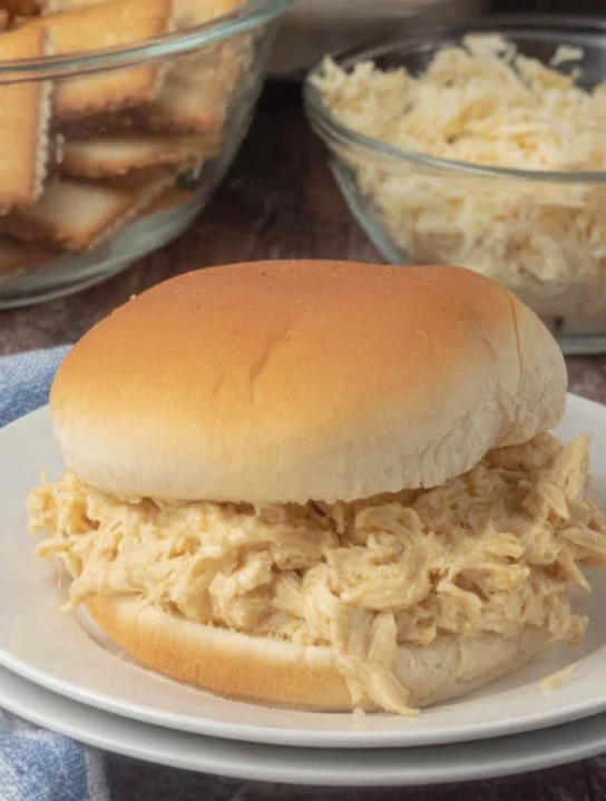 Ohio Shredded Chicken Sandwiches