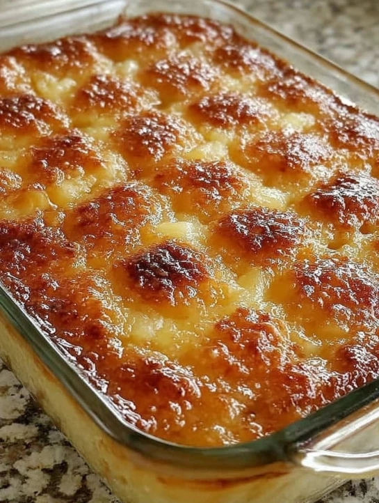 Oldfashioned Family Pineapple Bake